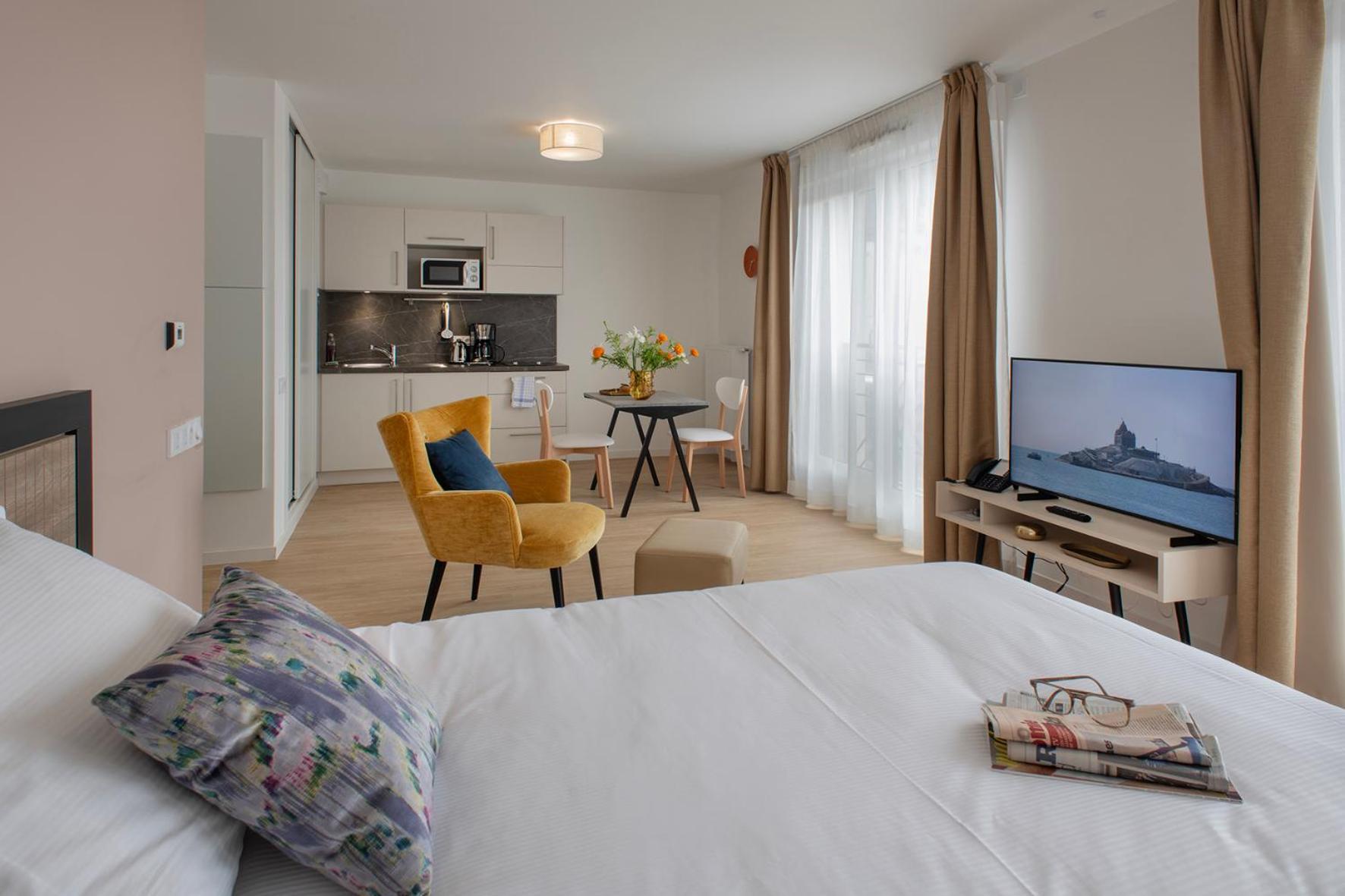 Aparthotel Domitys - Le Beryl Saint-Ouen  Exterior foto